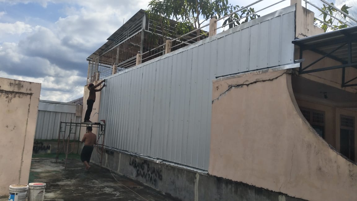 Kanopi Mega Mall - Dokumentasi Proyek